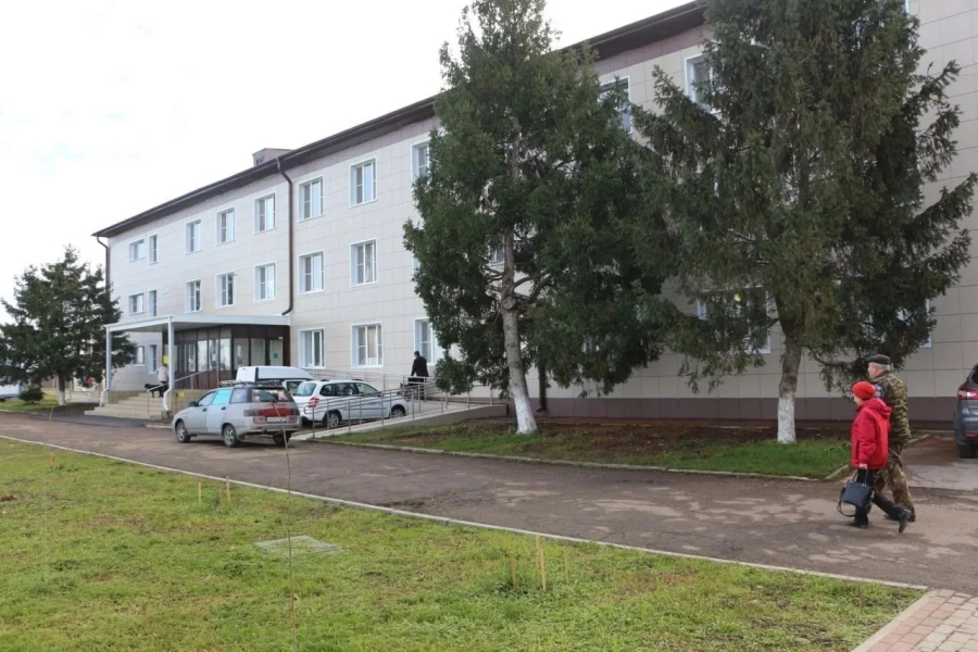 В станице Гиагинской капитально отремонтировали здание поликлиники