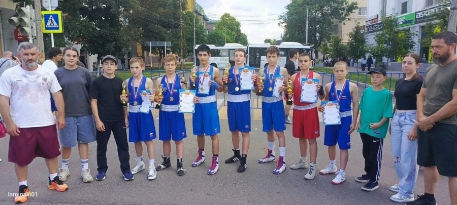 Боксеры из Тульского победили на турнире в Майкопе